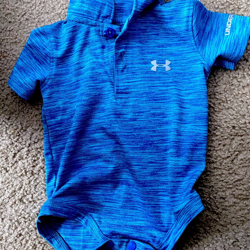 Boys 3-6 Month Under Armour Onesie